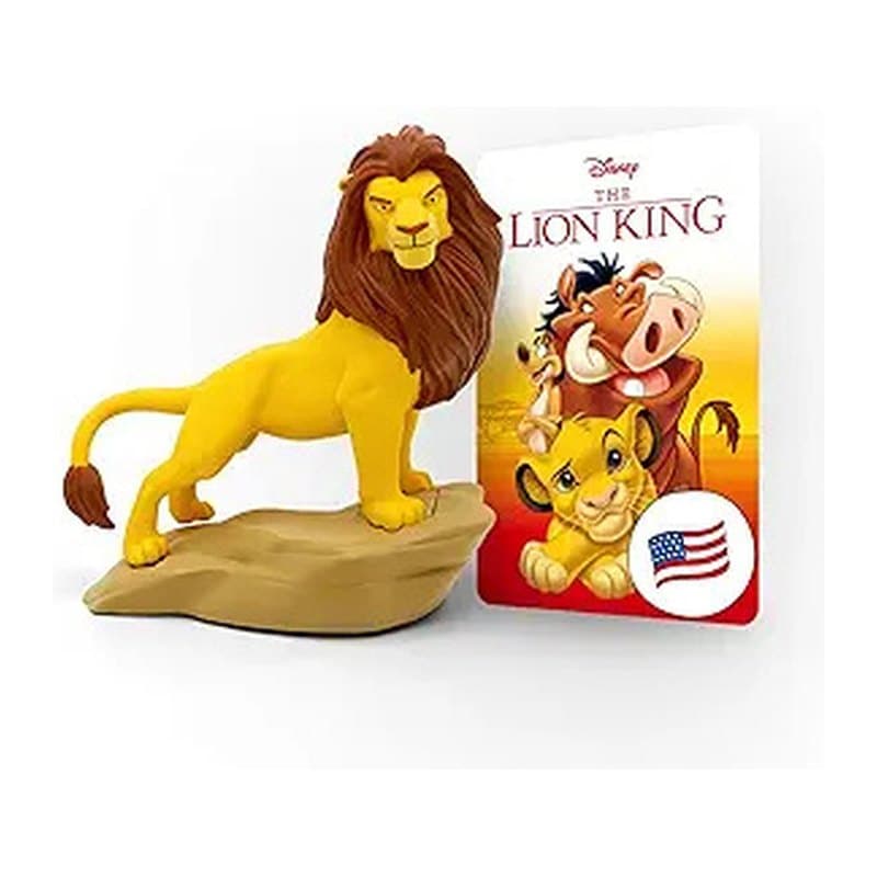 Simba Tonie figure with its Lion King card