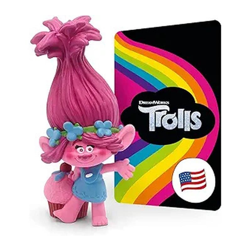 Poppy Tonie figure with its Trolls card