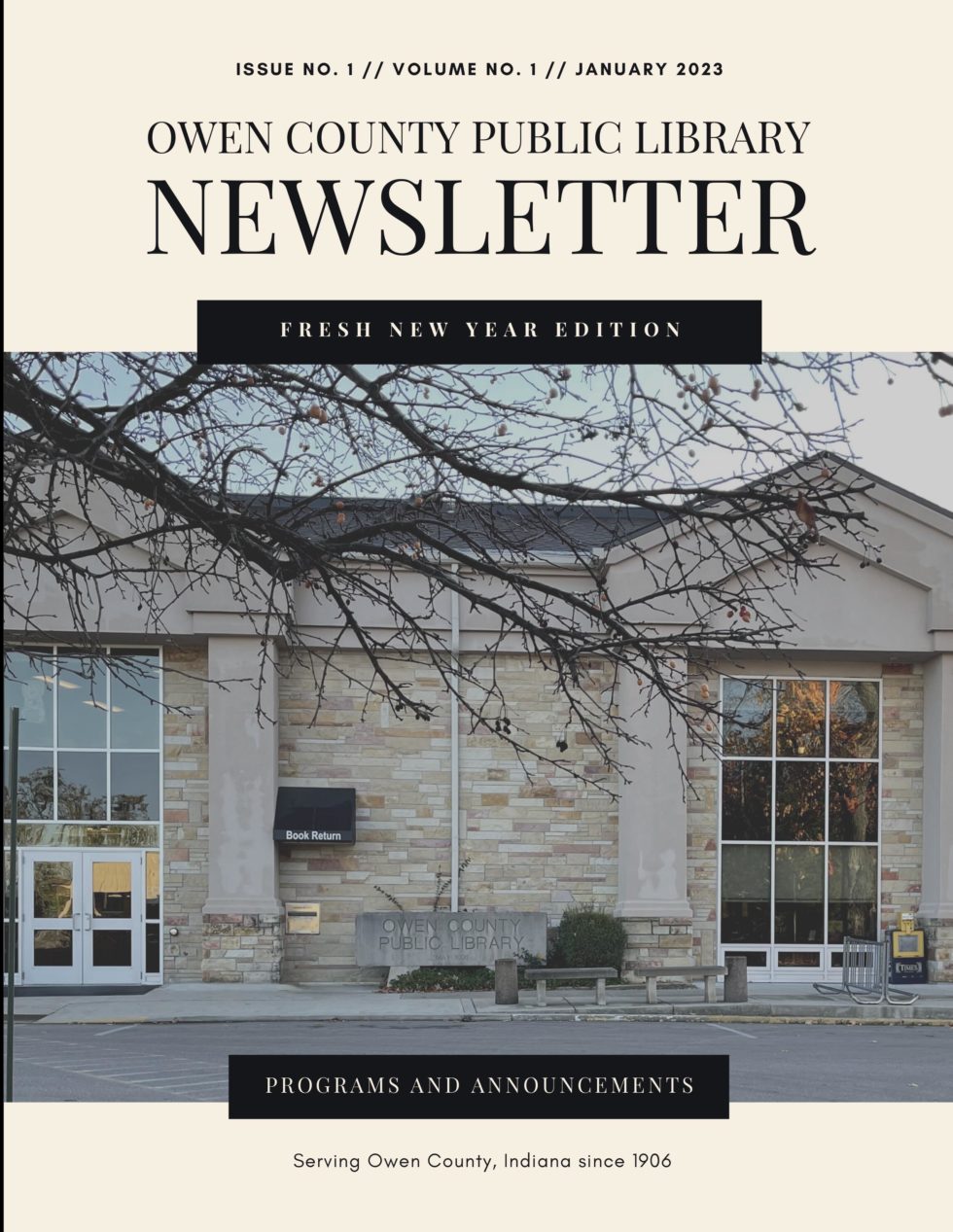 Owen County Library Serving Owen County since 1916